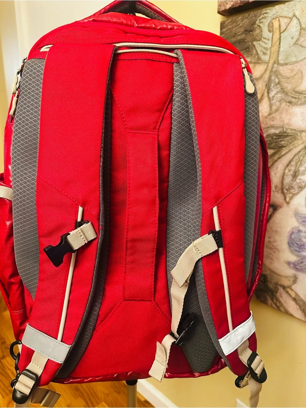 Red Unisex Backpack - EMBARK 35L